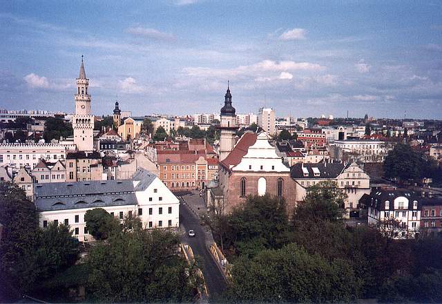 Widok z Wieży Piastowskiej
