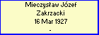 Mieczysaw Jzef Zakrzacki