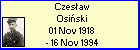 Czesaw Osiski