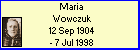 Maria Wowczuk