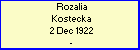 Rozalia Kostecka